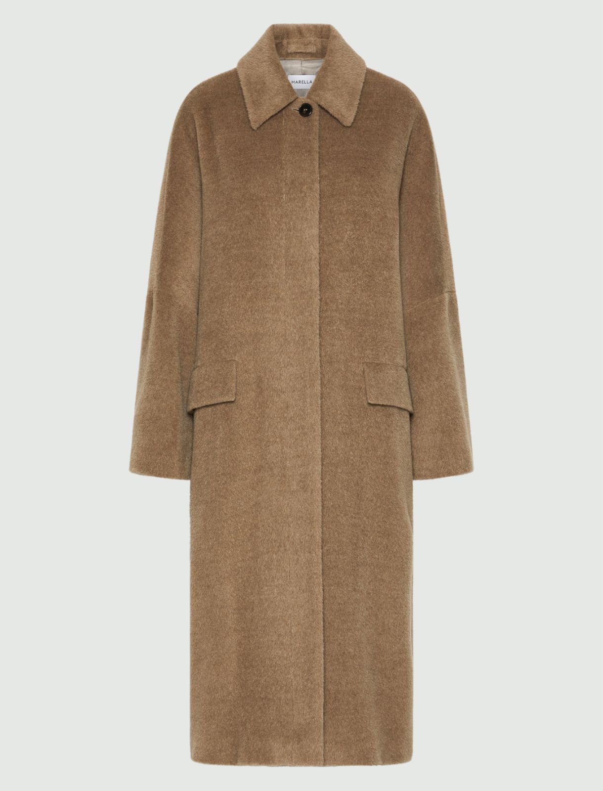 Oversized alpaca coat - TURTLEDOVE - Marella