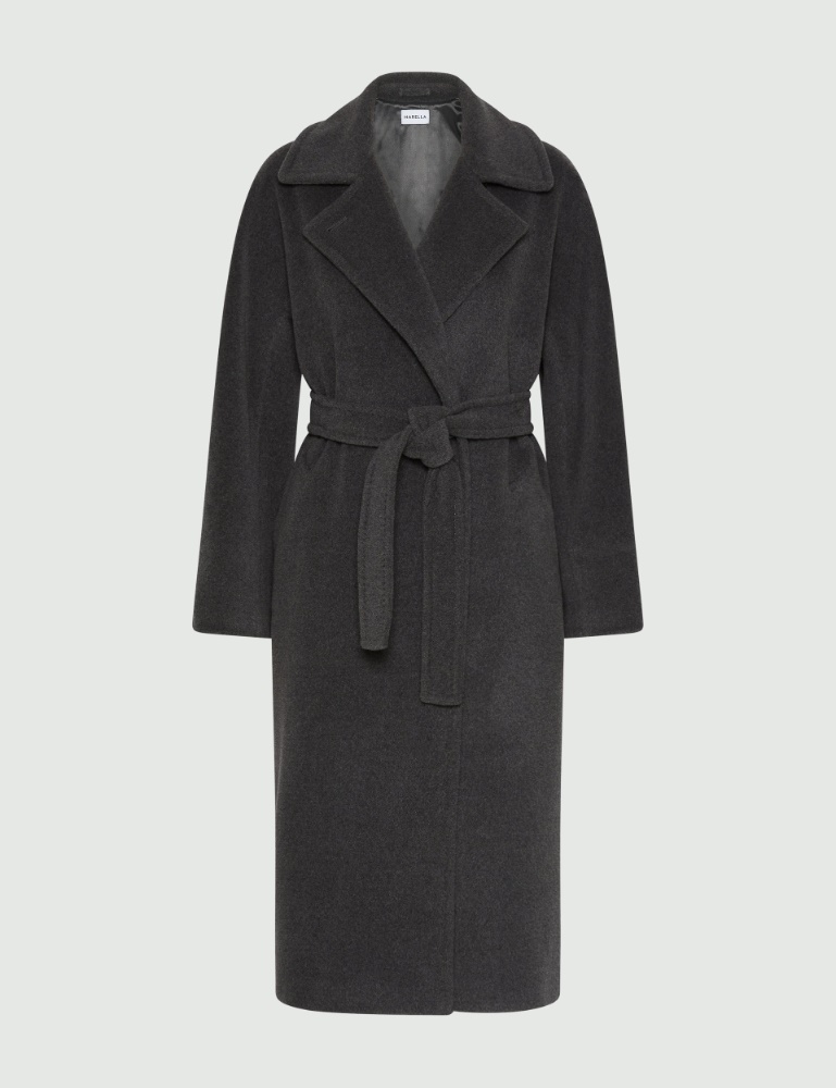 Double-breasted beaver cloth coat - Marella