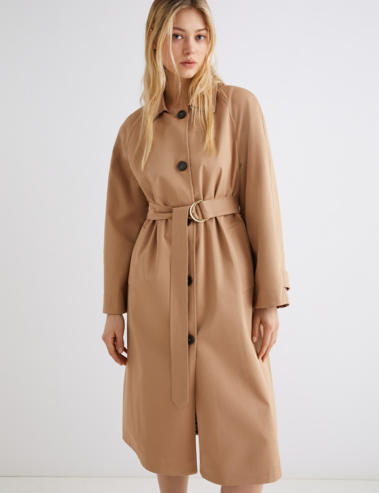 Gabardina de algodón elástico - Marella