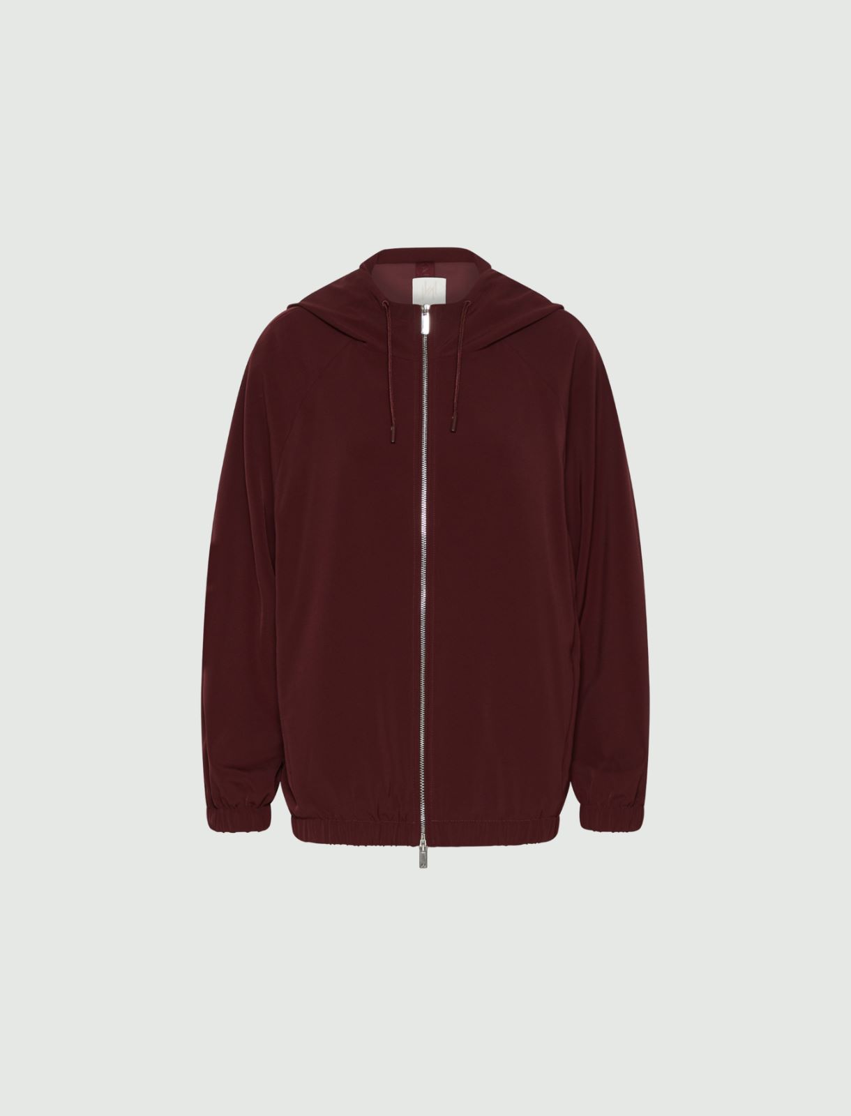 Water-repellent blouson jacket - BORDEAUX - Marella