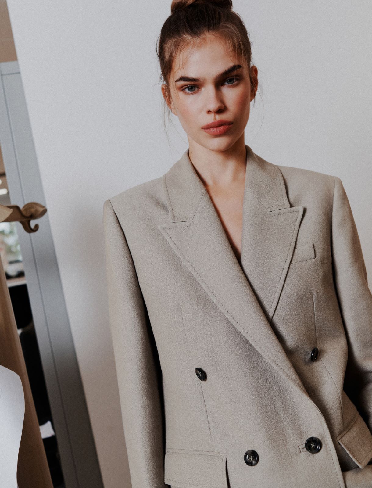 Blazer oversize déstructuré - GRIS CLAIR - Marella - 5
