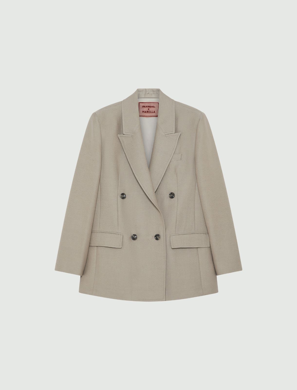 Blazer oversize déstructuré - GRIS CLAIR - Marella