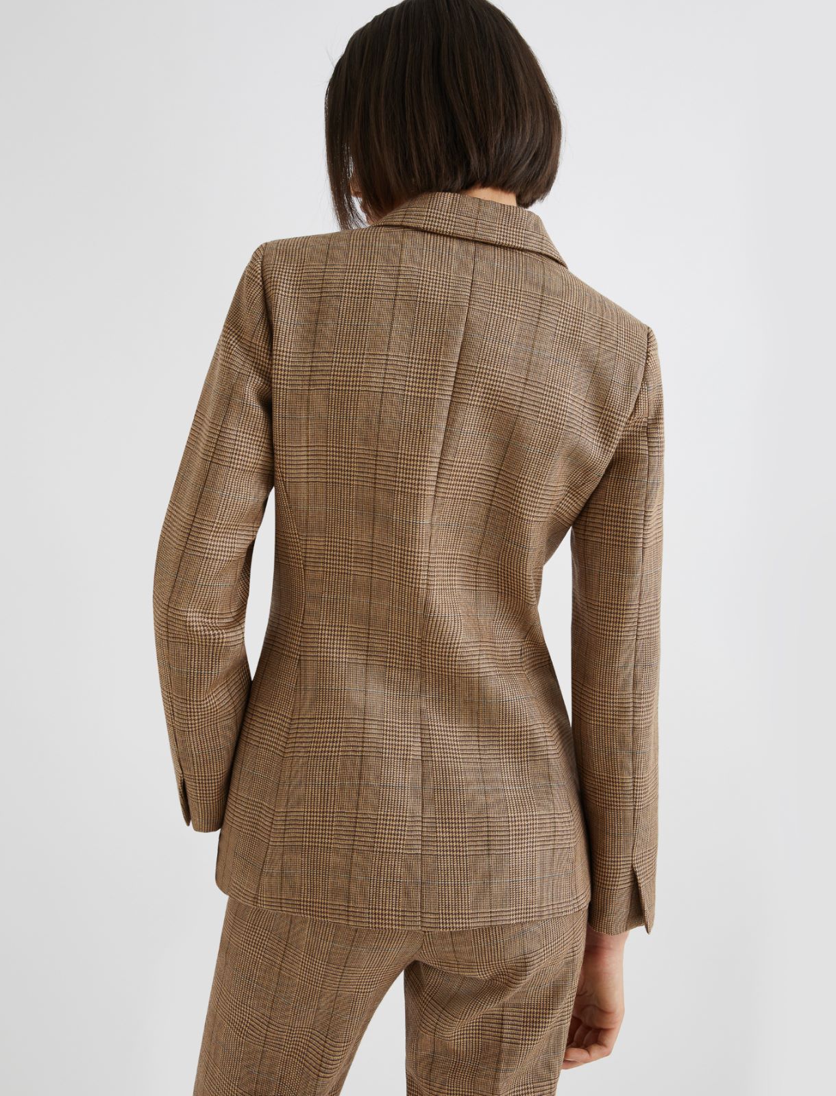 Slim-fit wool jacket - HONEY - Marella - 2