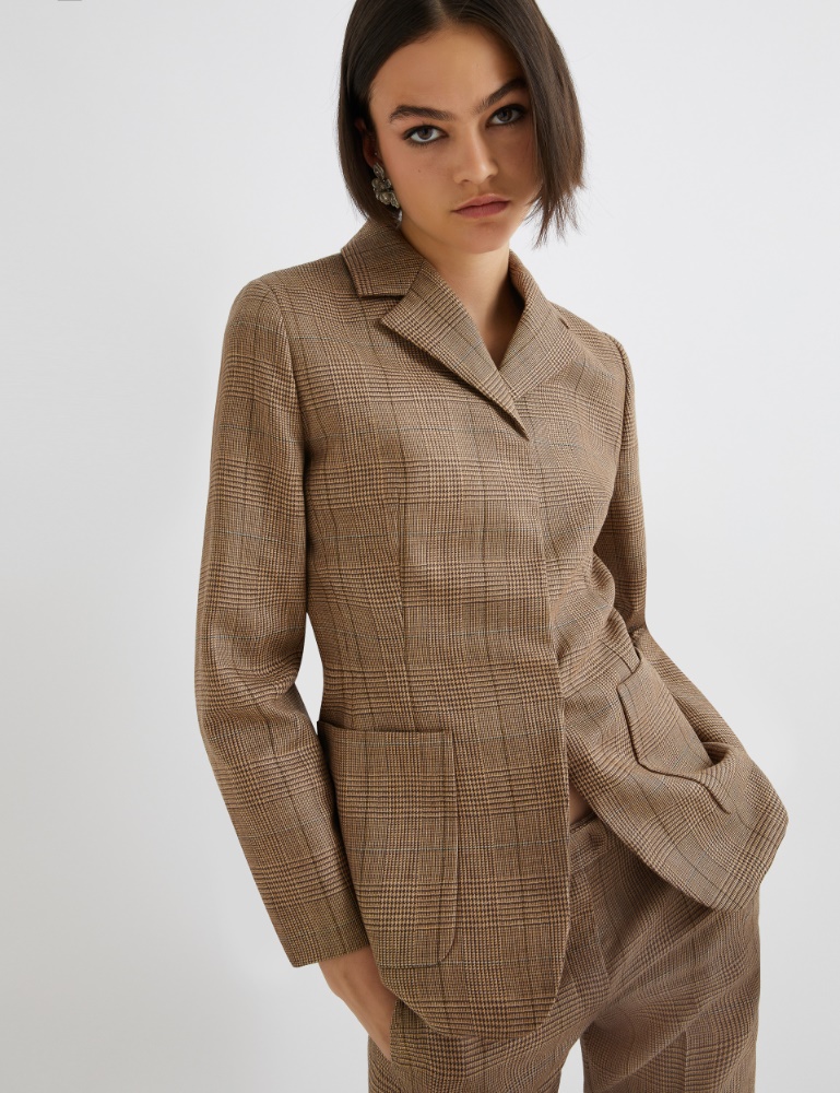 Slim-fit wool jacket - Marella