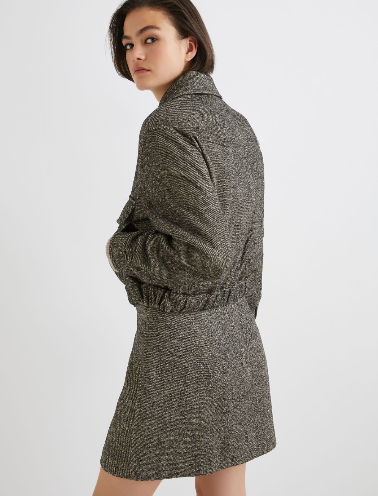 Tweed jacket - BROWN - Marella - 2