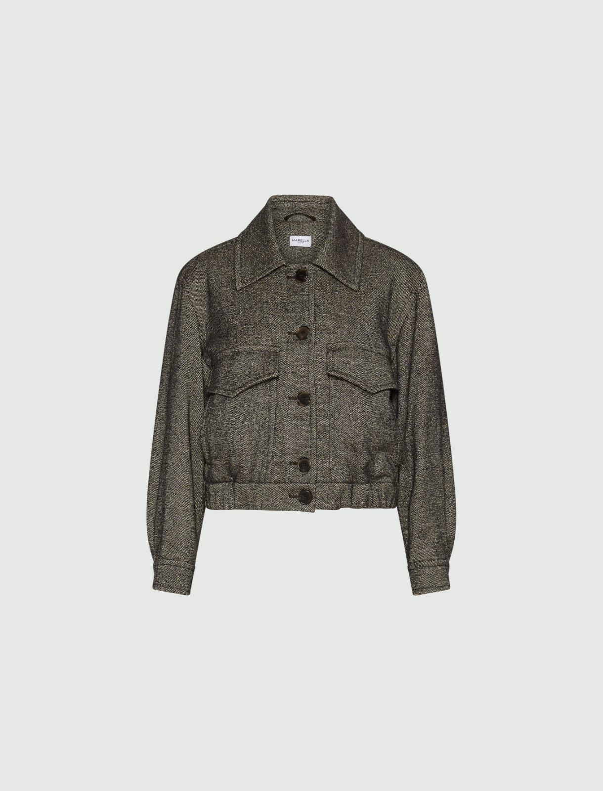 Tweed jacket - BROWN - Marella - 2