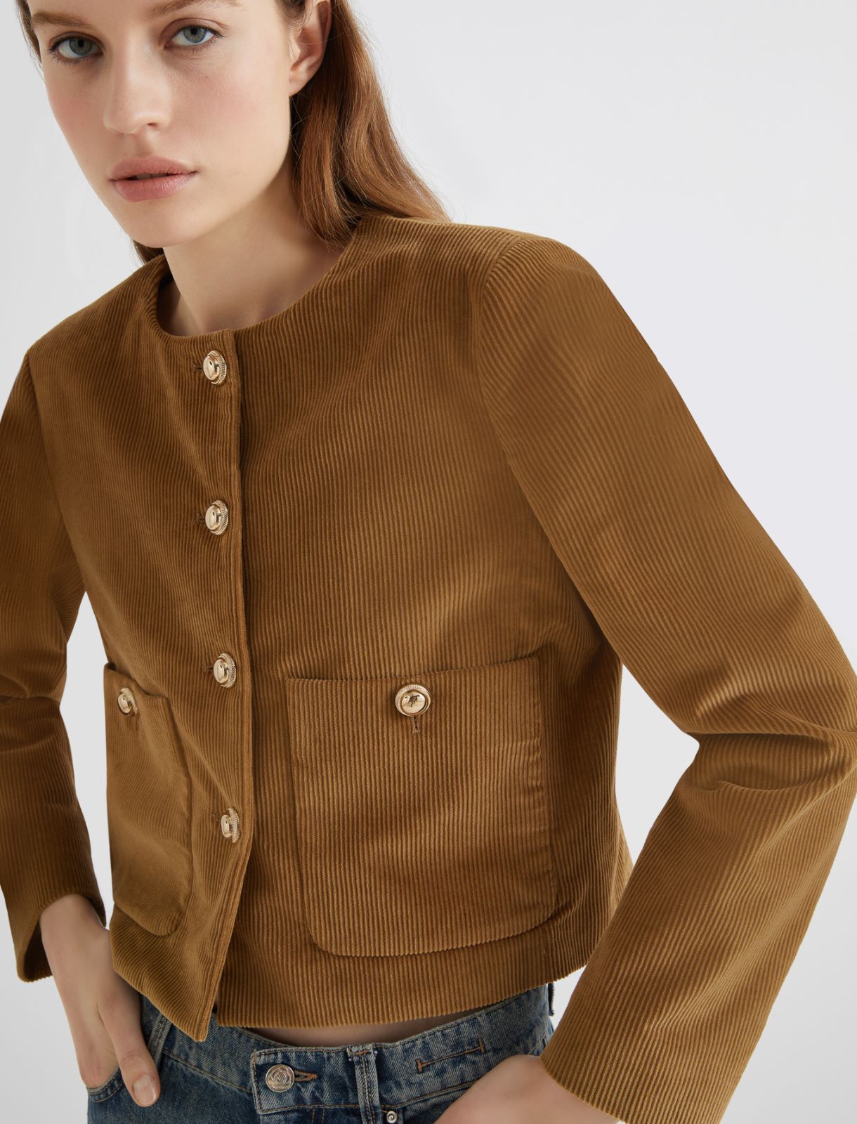 Chemise avec boucle latérale - OLIVE - Marella - 4