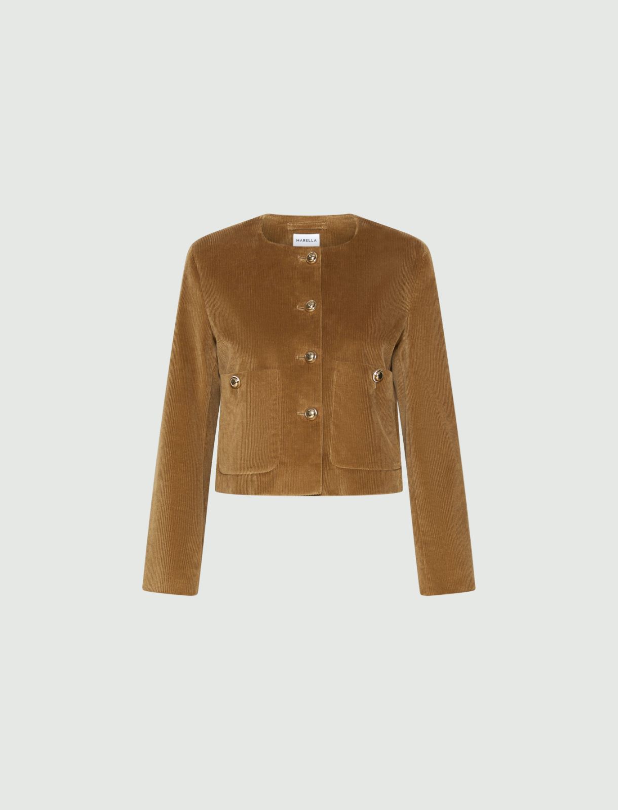 Chemise avec boucle latérale - OLIVE - Marella