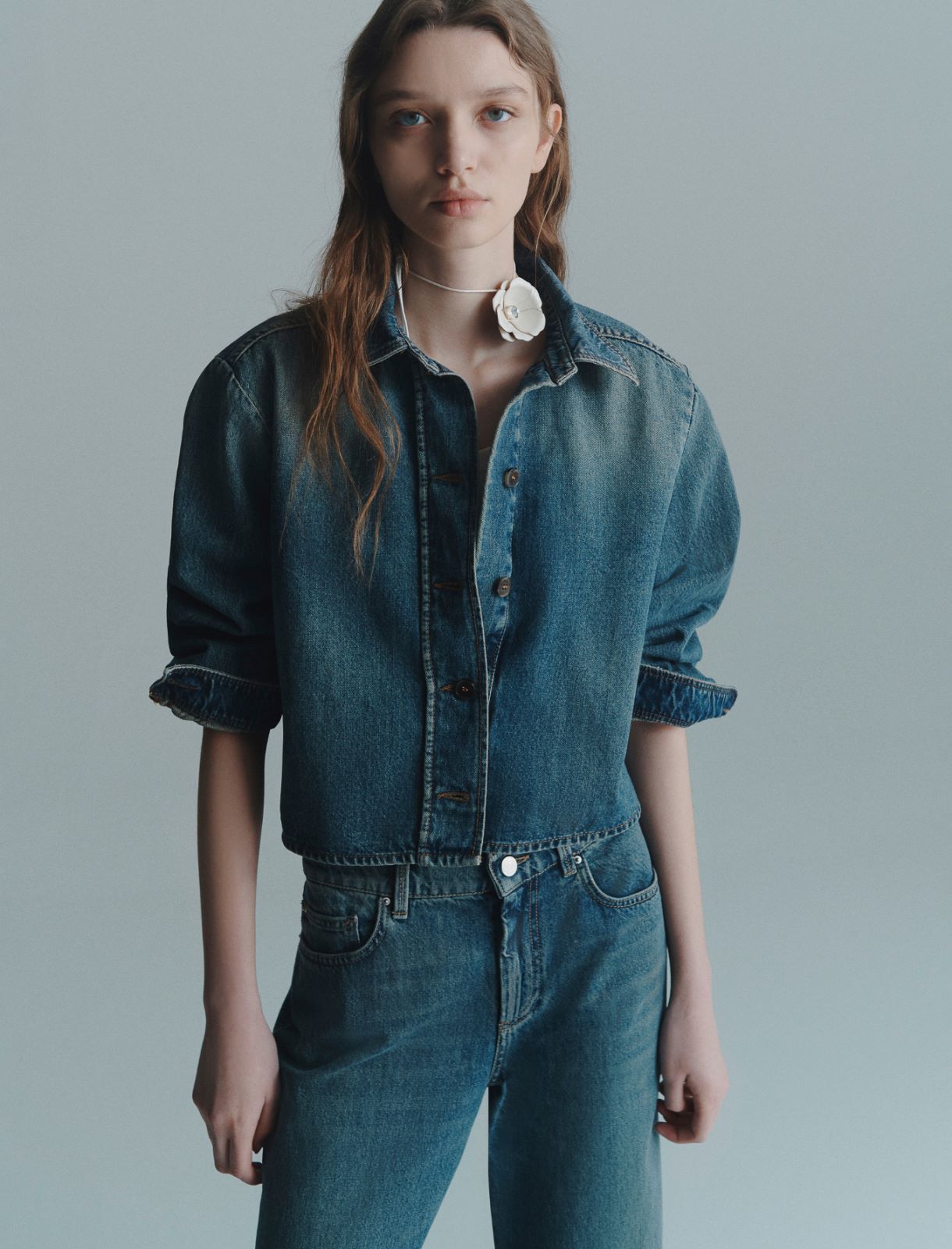 Denim overshirt - BLUE JEANS - Marella - 4