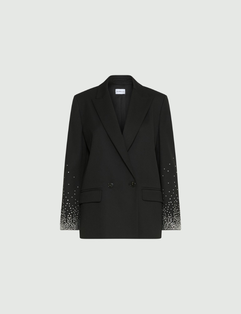 Straight-fit stretch blazer - Marella