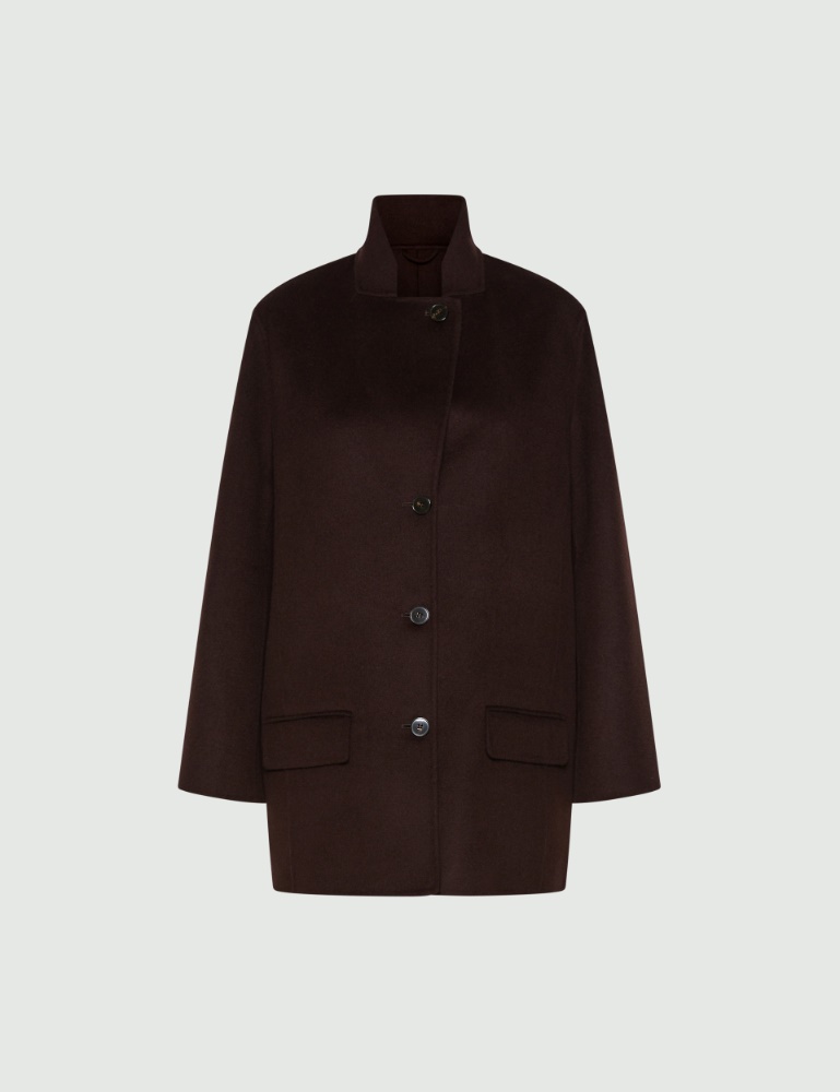 Winterjacke aus Doubleface-Gewebe aus reiner Wolle - Marella