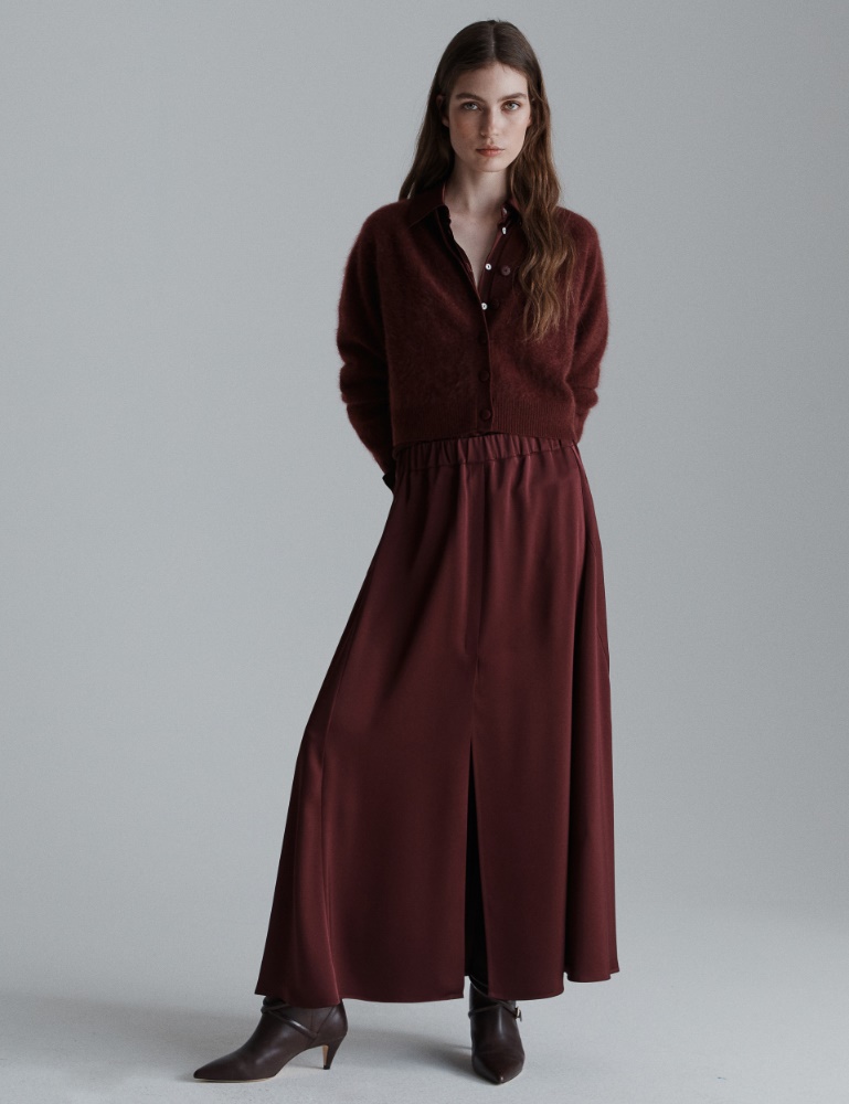 Flared satin skirt - Marella