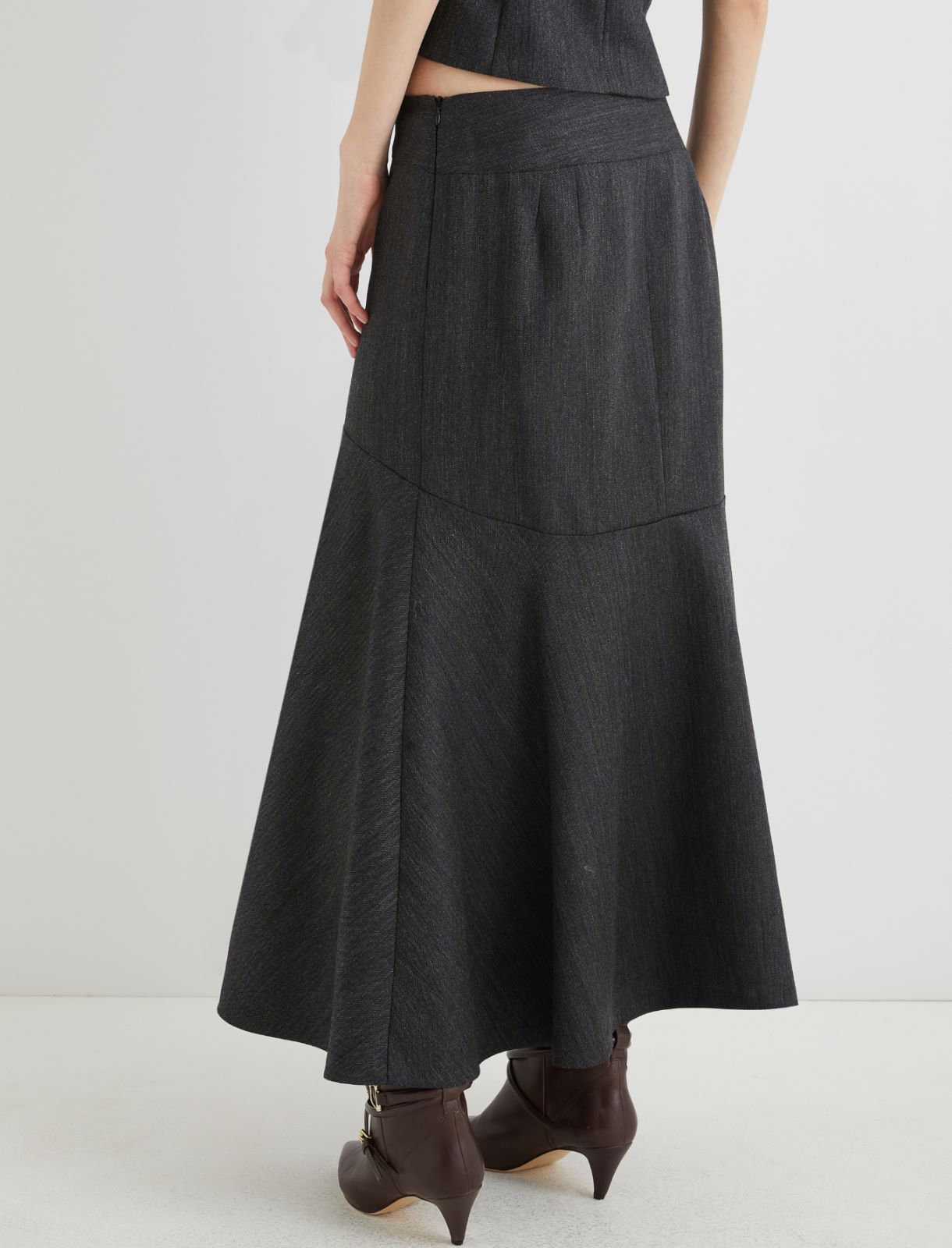 Bell-shaped skirt - GREY - Marella - 3
