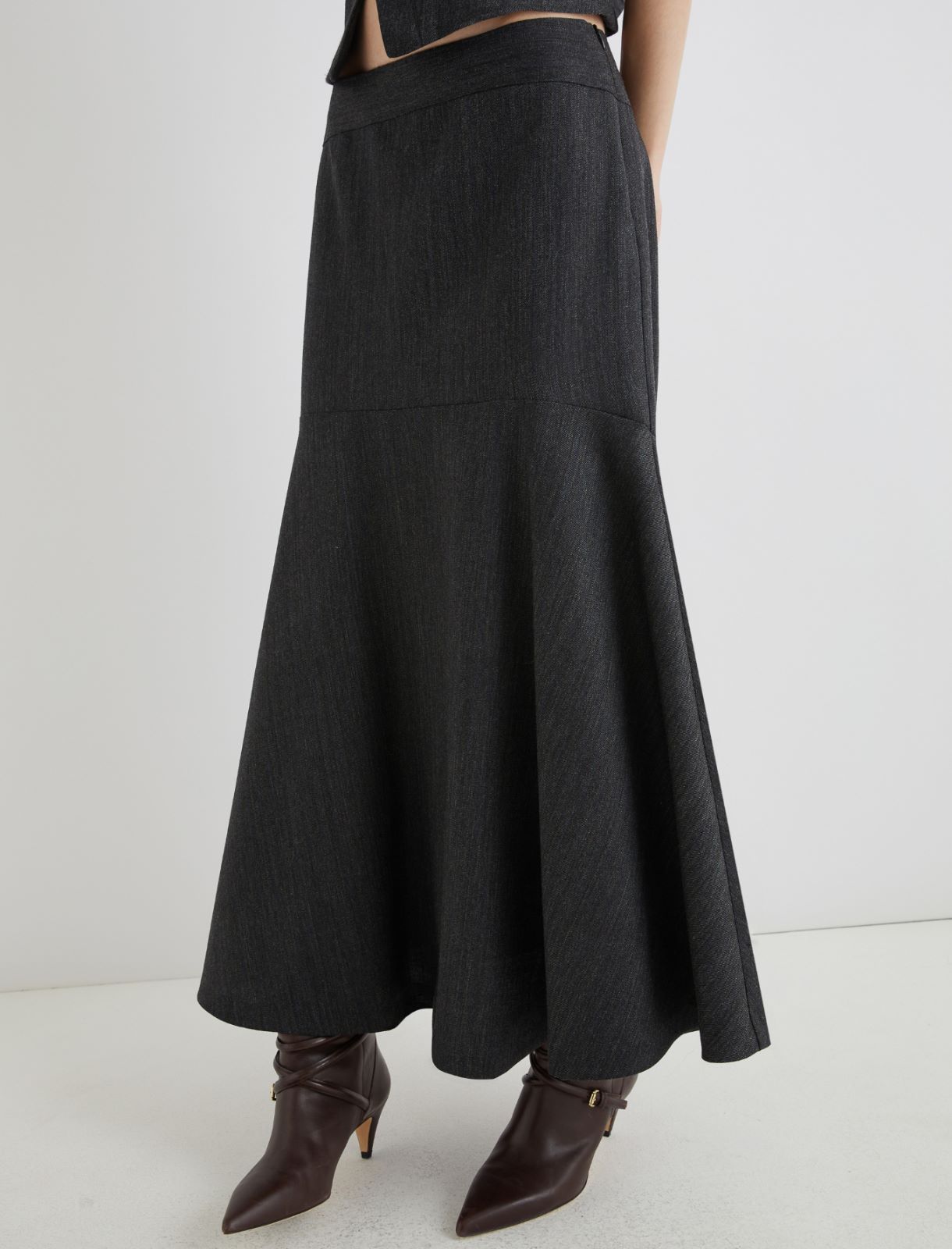 Bell-shaped skirt - GREY - Marella - 5