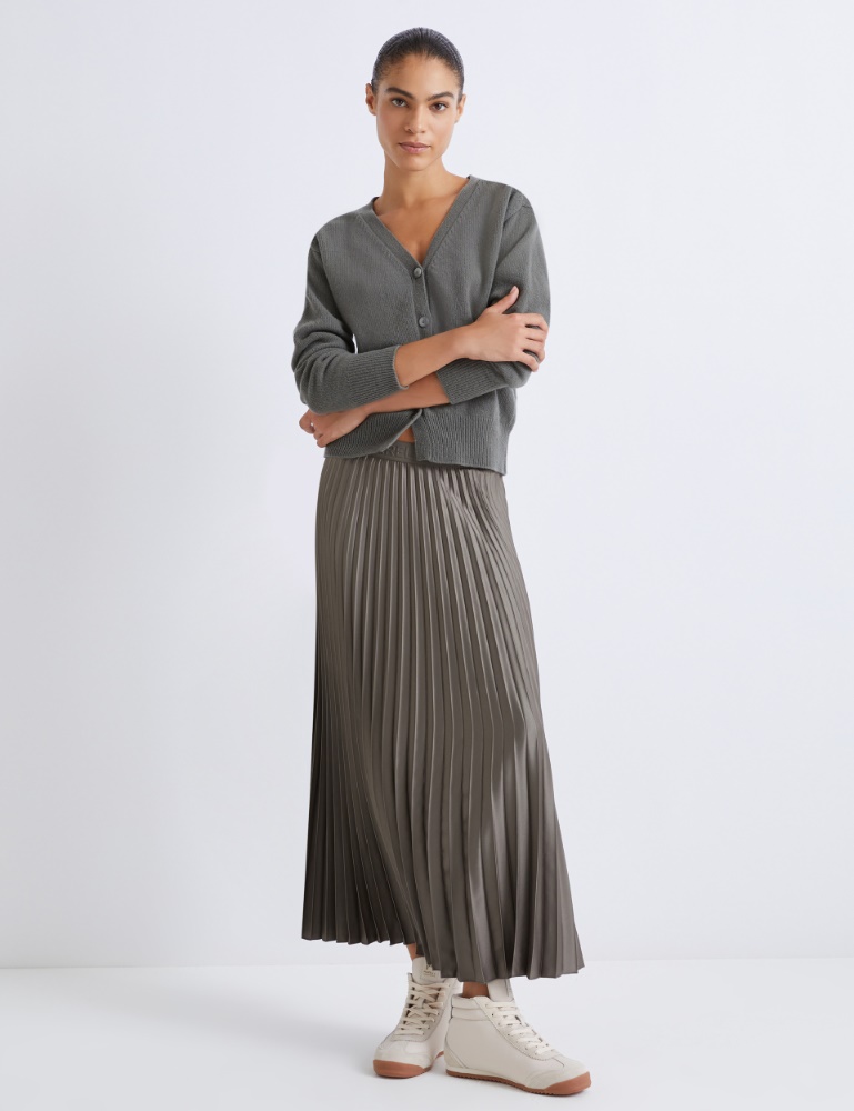 Plissé-pleated skirt - Marella