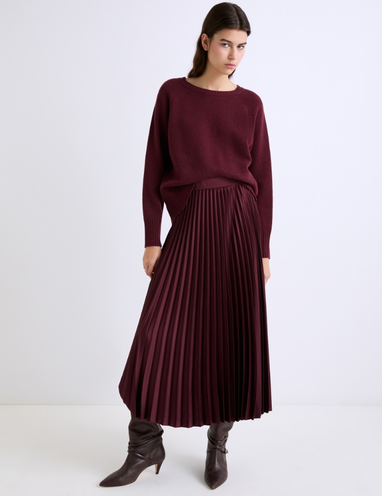Plissé-pleated skirt - Marella
