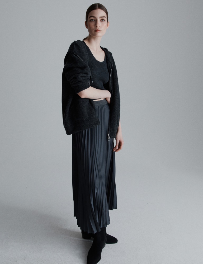 Plissé-pleated skirt - Marella