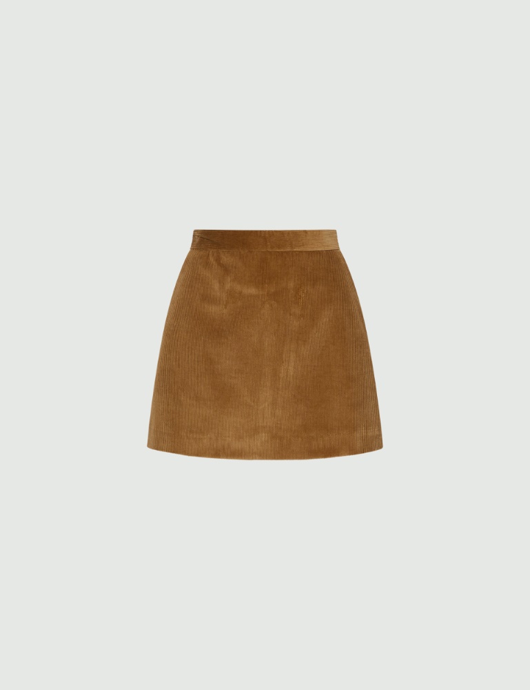 Short velvet skirt - Marella