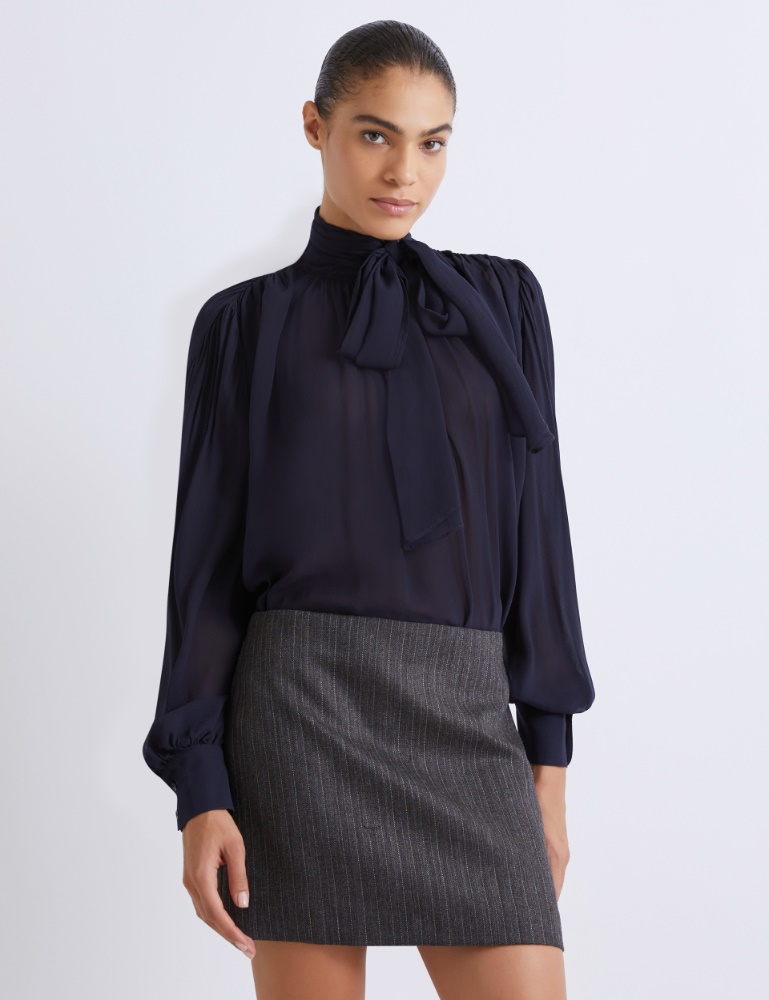 Pull avec intarsias en cachemire mélangé - Marella
