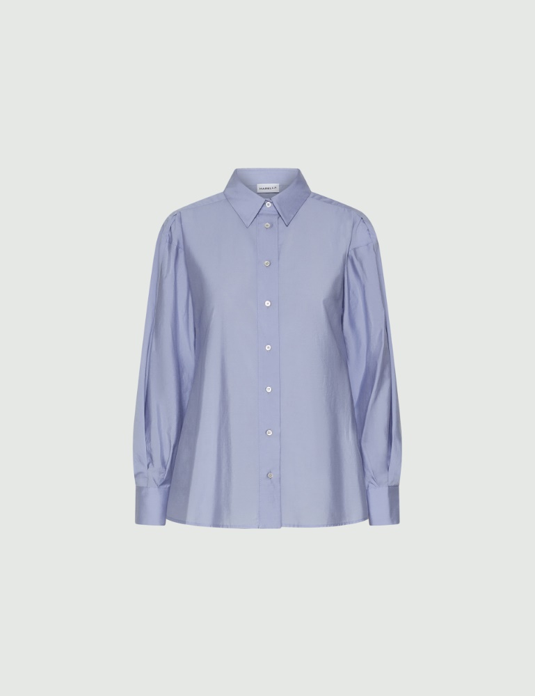 Flared poplin shirt - Marella