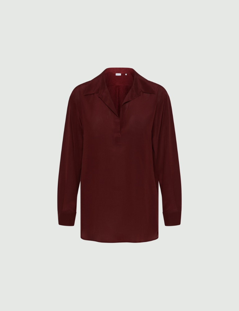 Silk crepe de chine shirt - Marella