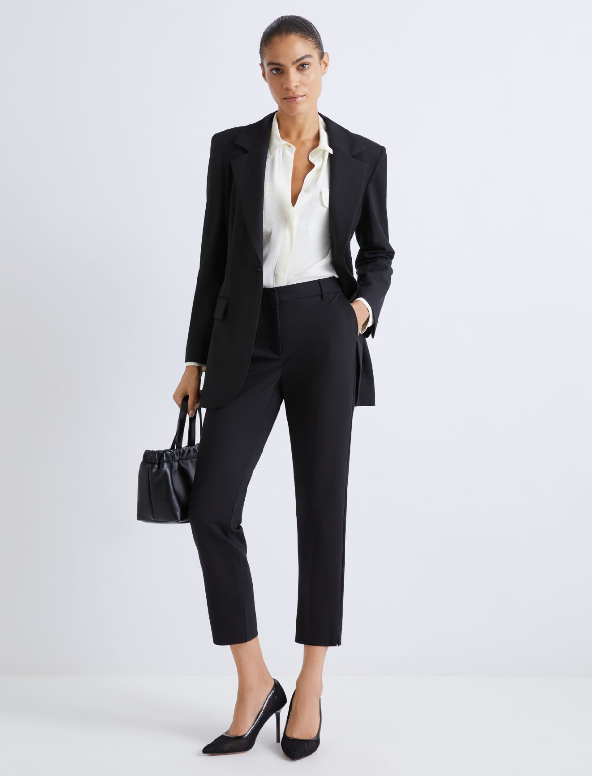Silk-blend shirt - WHITE - Marella - 2