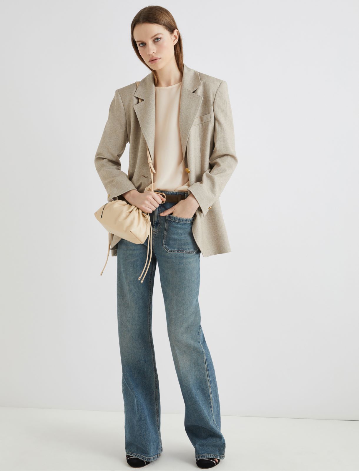 Ruched blouse - POWDER - Marella - 2