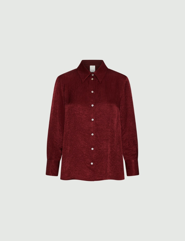 Crinkle-look shirt - Marella