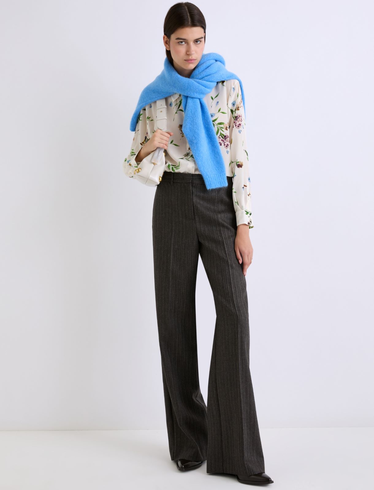 Printed silk shirt - CREAM - Marella - 2
