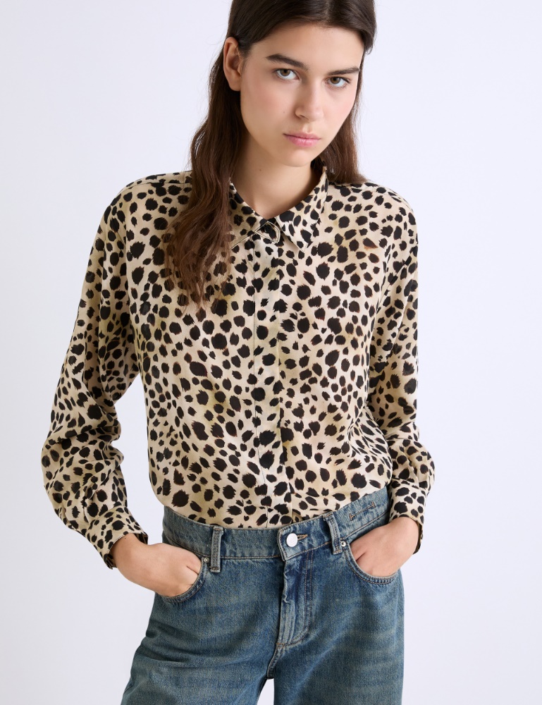 Printed silk shirt - Marella