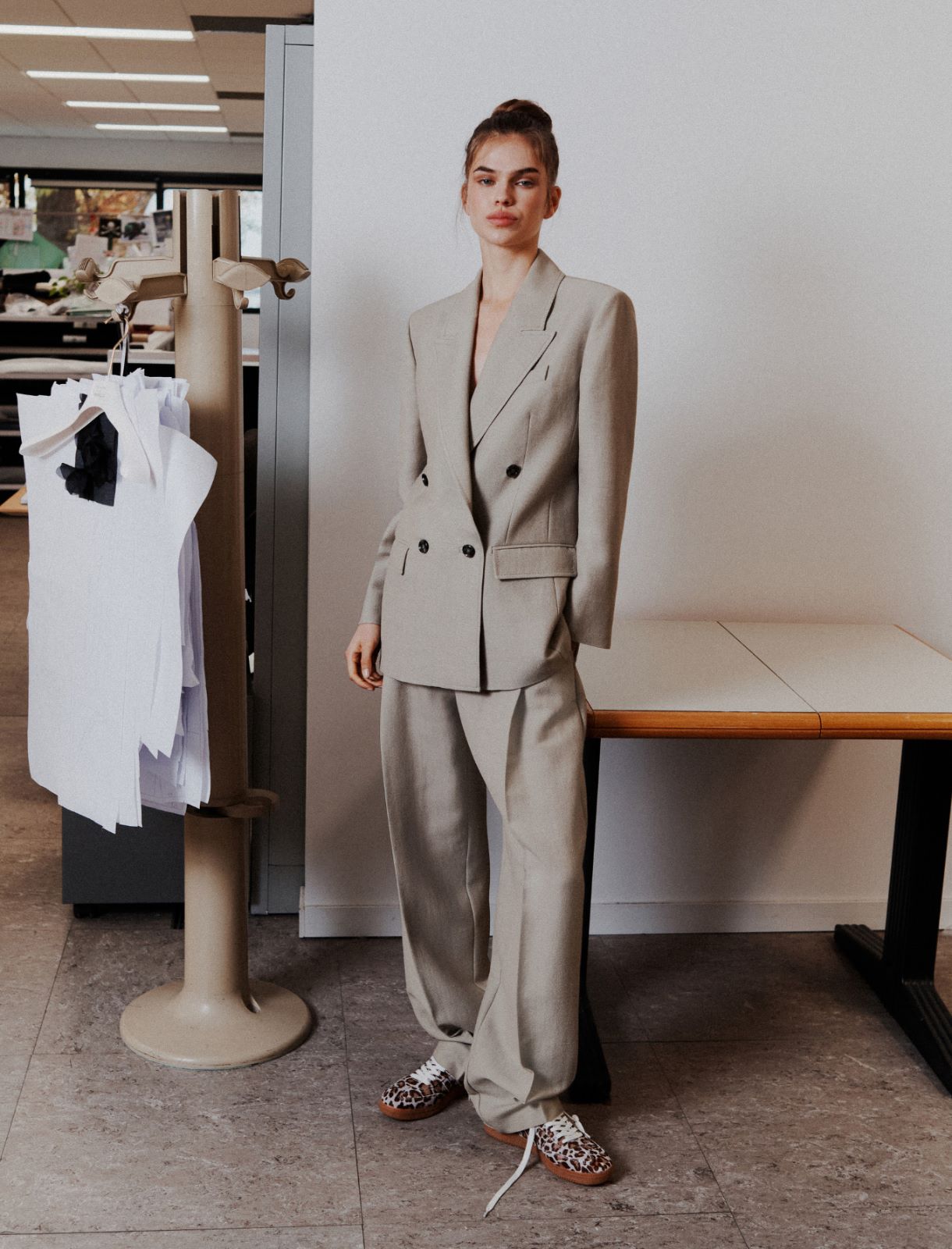 Wide-leg trousers - LIGHT GREY - Marella - 2