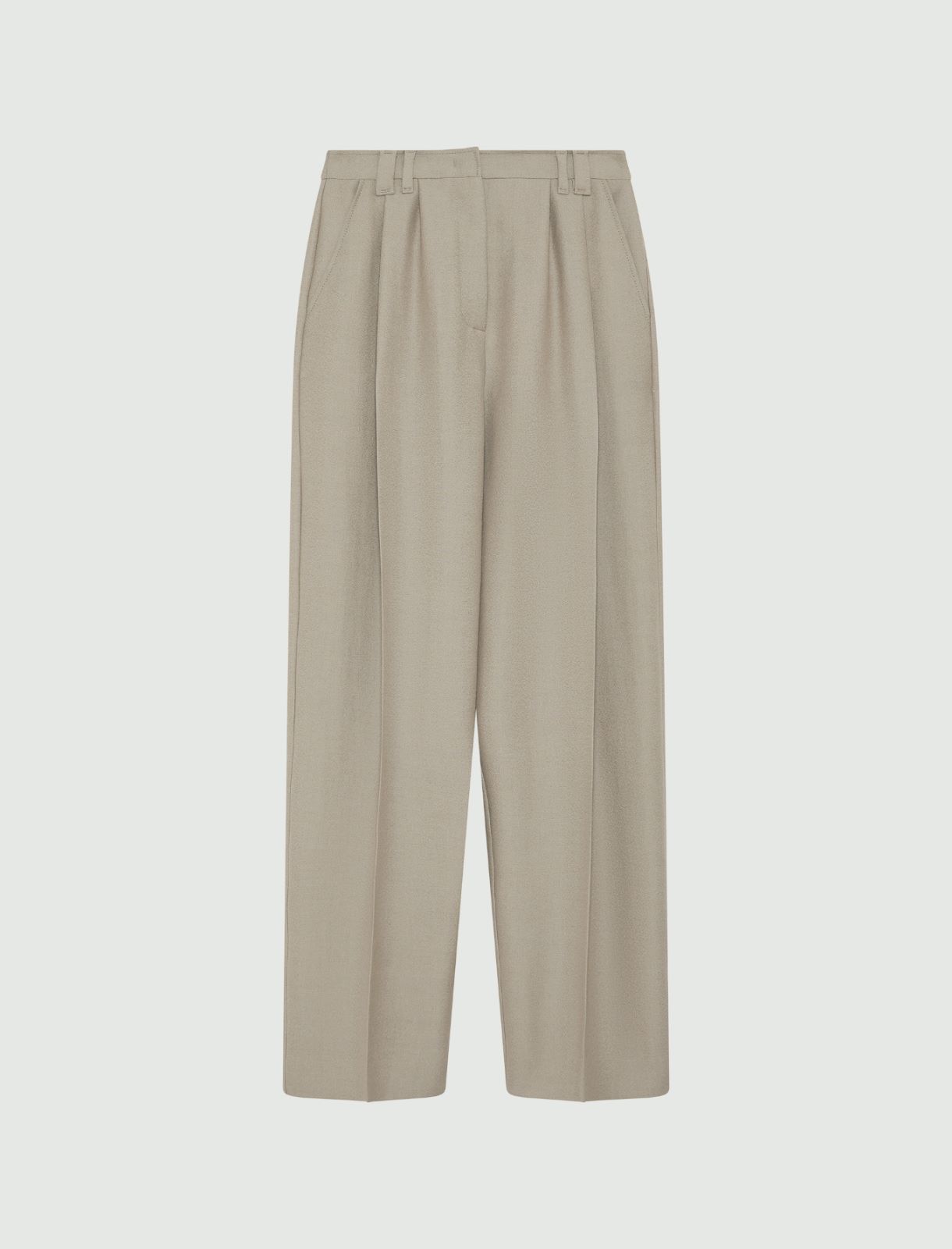 Wide-leg trousers - LIGHT GREY - Marella