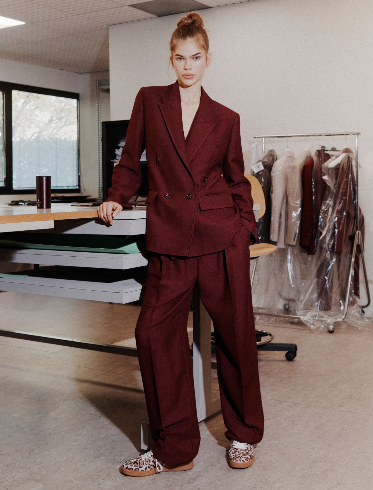 Wide-leg trousers - BORDEAUX - Marella - 2