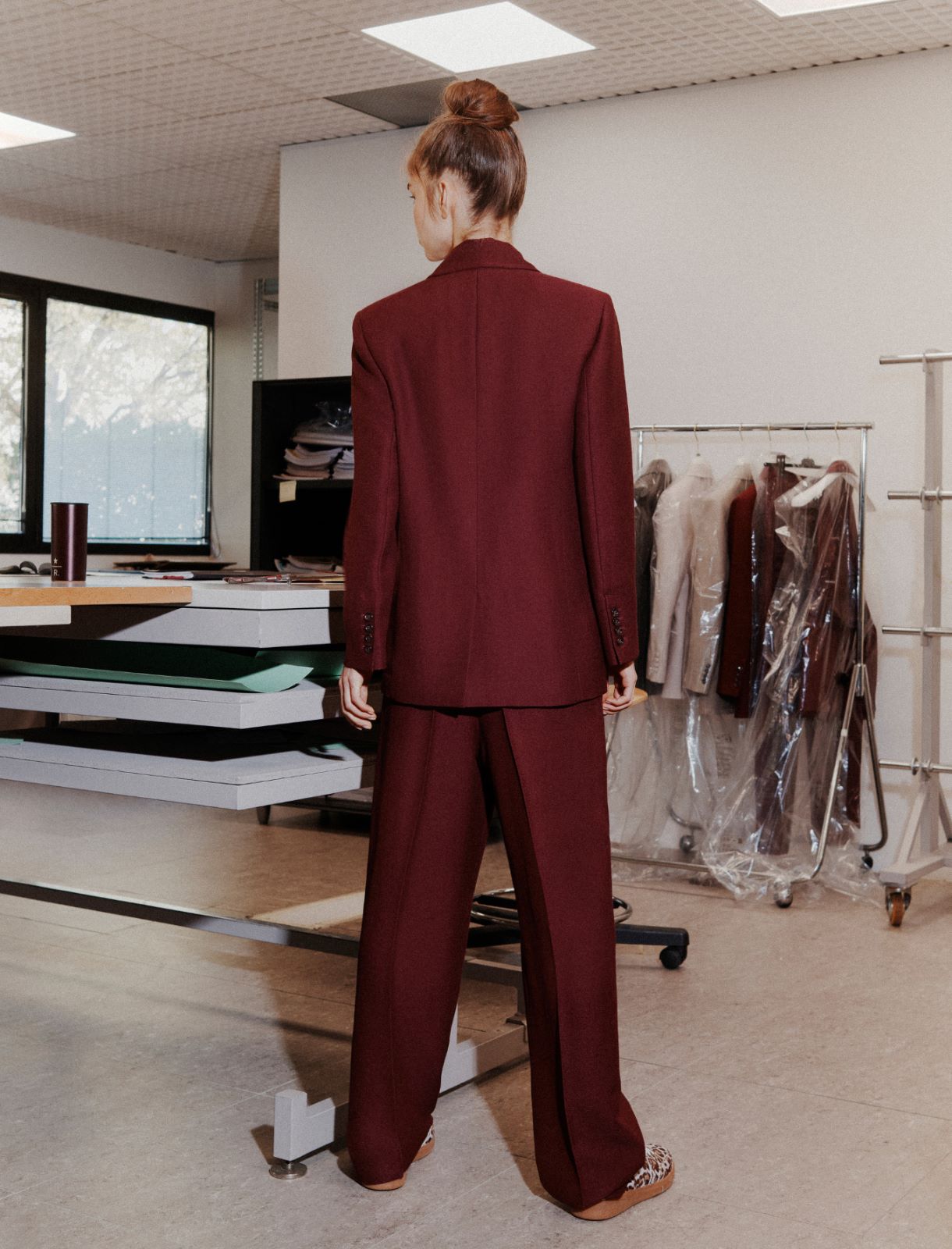 Wide-leg trousers - BORDEAUX - Marella - 3