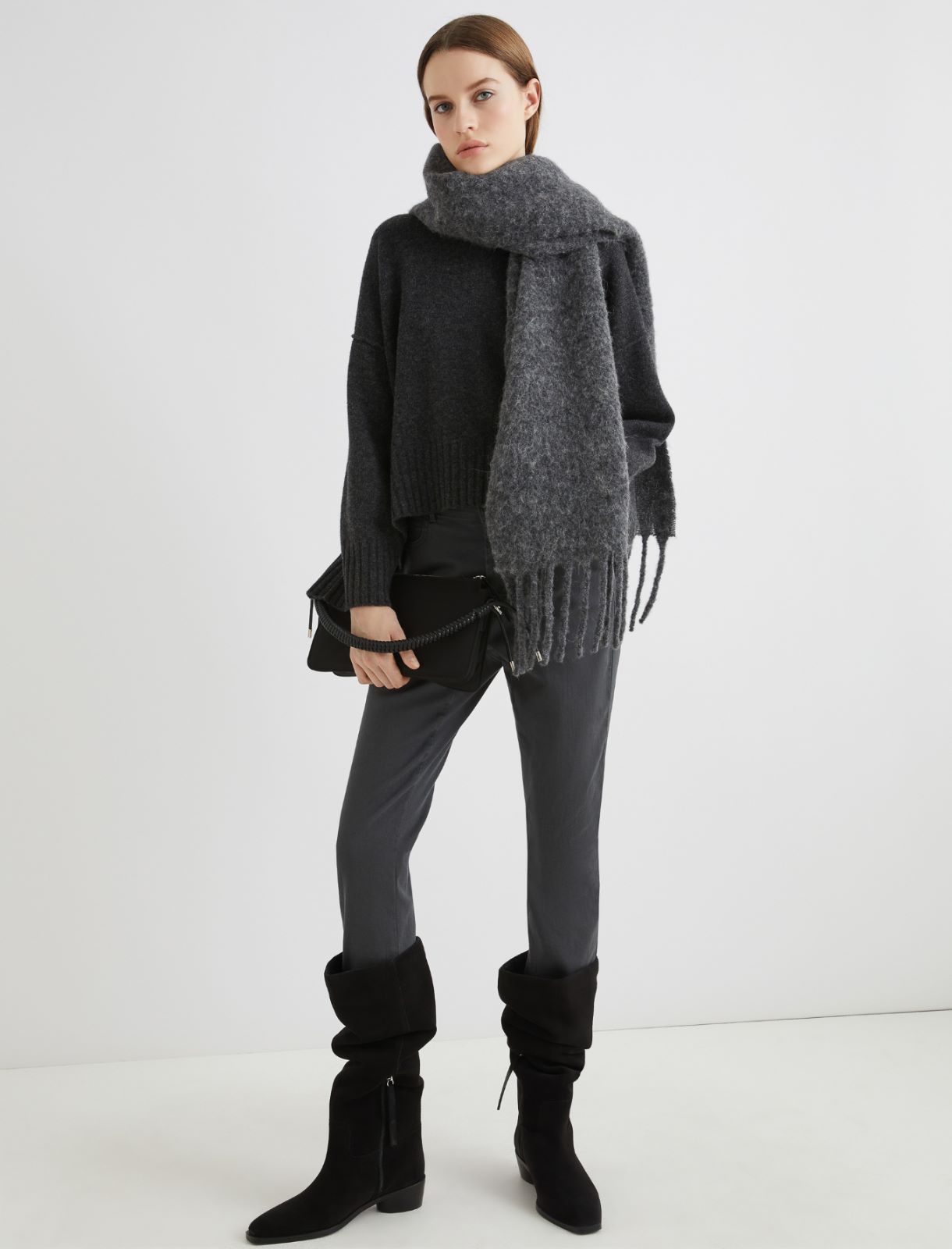 Skinny jeans - DARK GREY - Marella