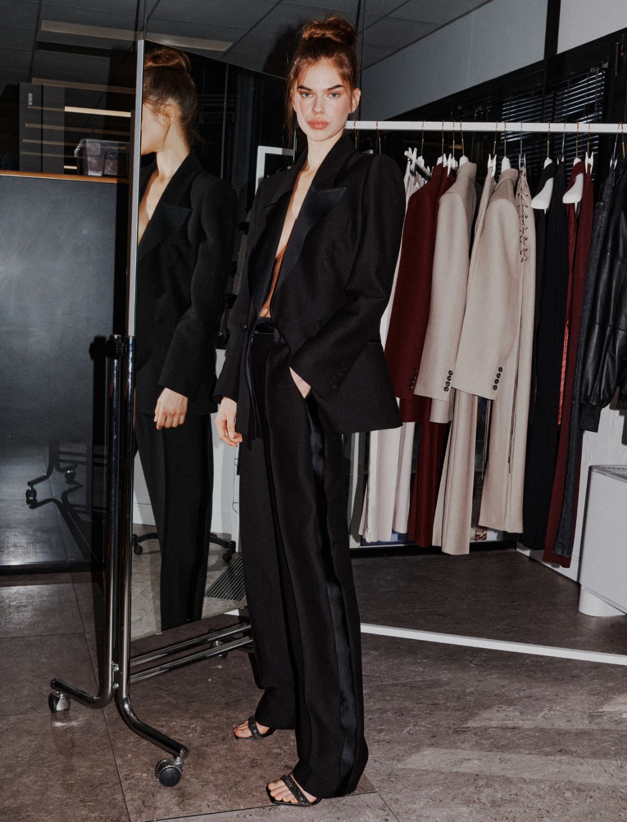 Barrel-leg trousers - BLACK - Marella - 2