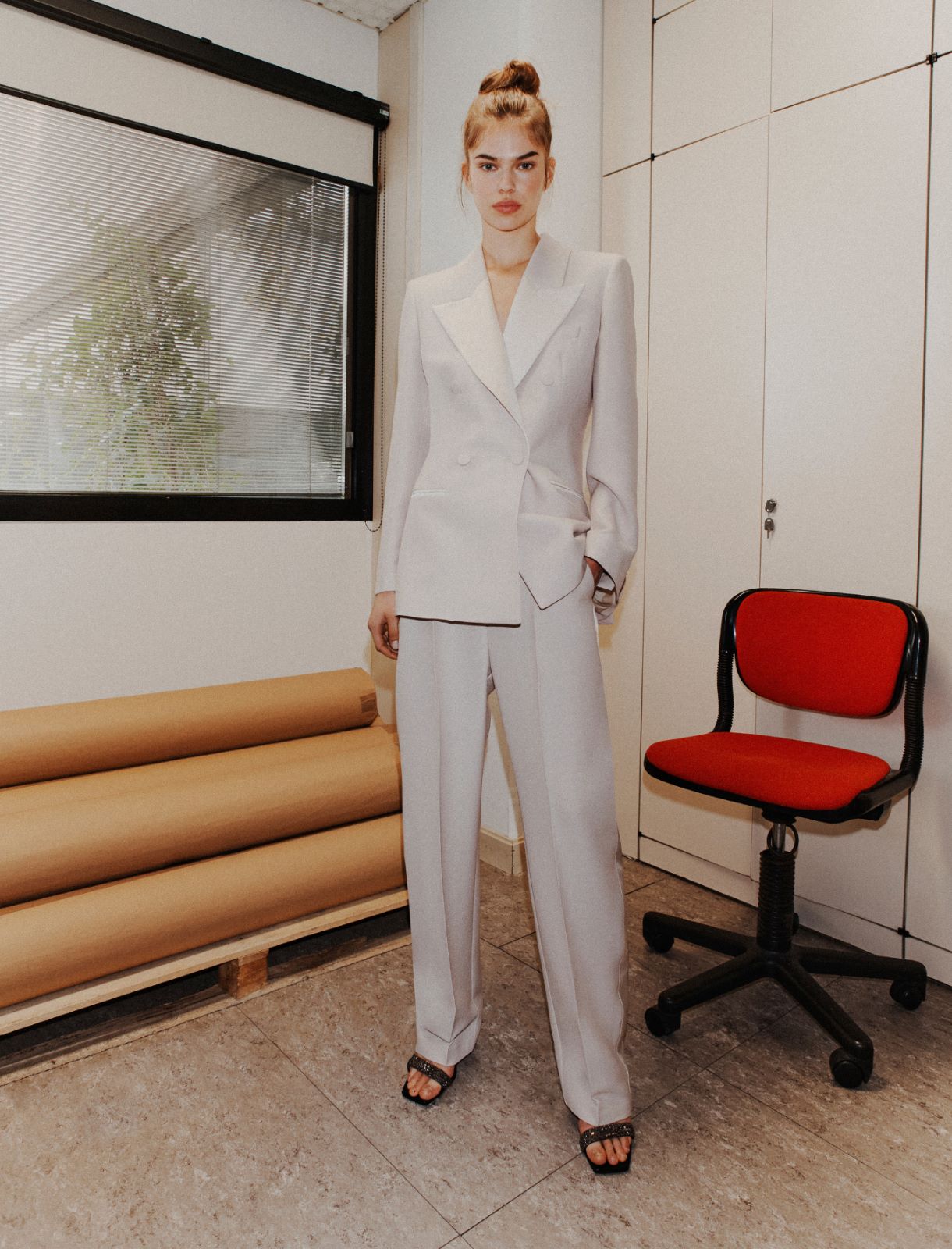 Barrel-leg trousers - IVORY - Marella - 2