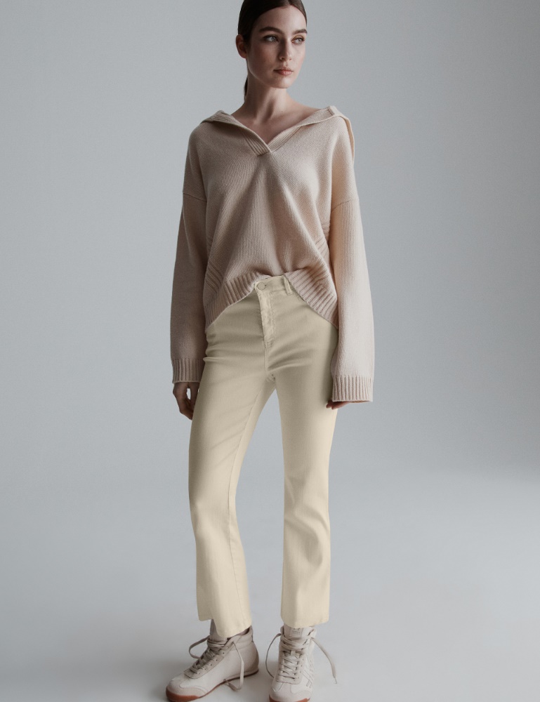 Dżinsy flare cropped - Marella