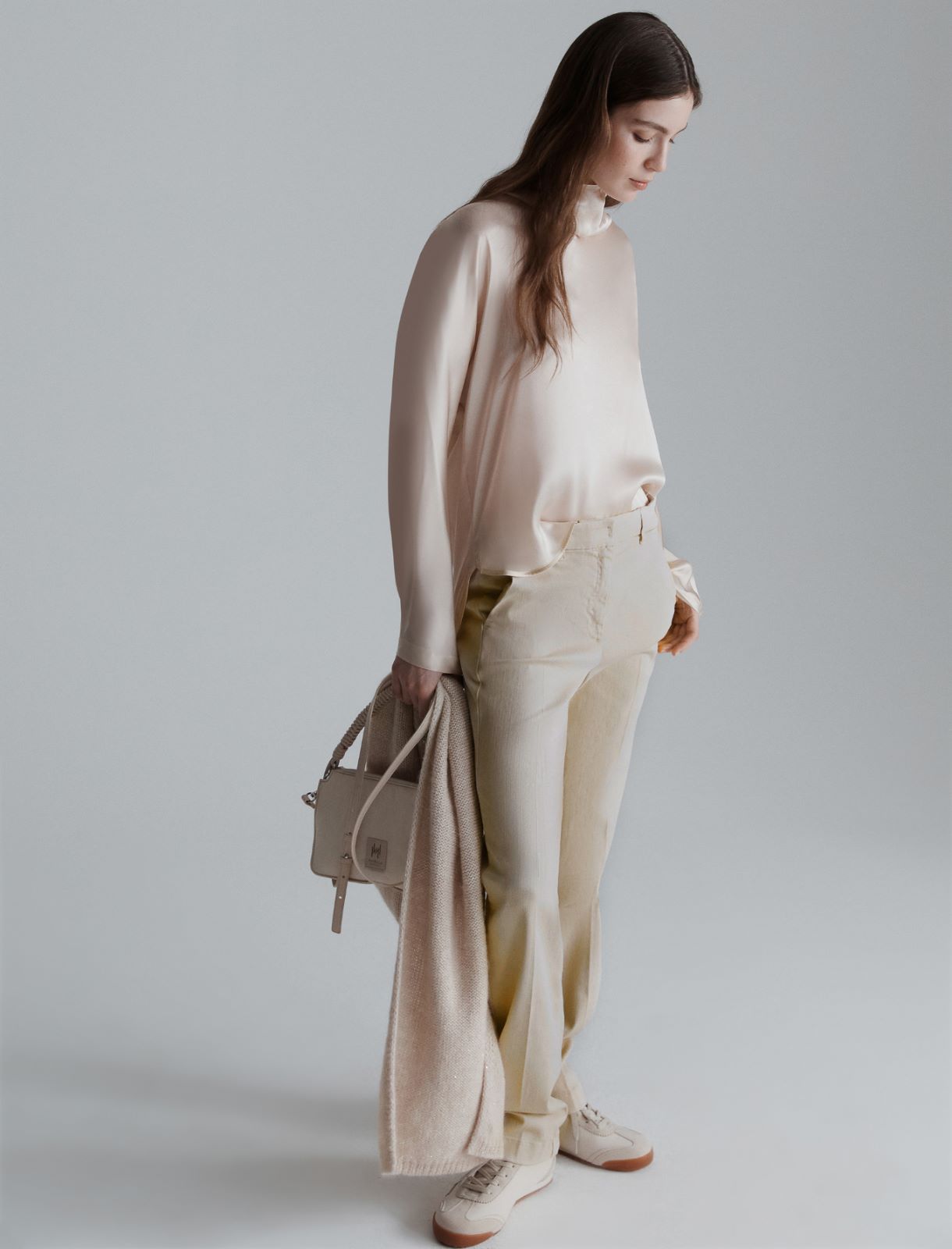 Wide-leg trousers - CREAM - Marella - 2