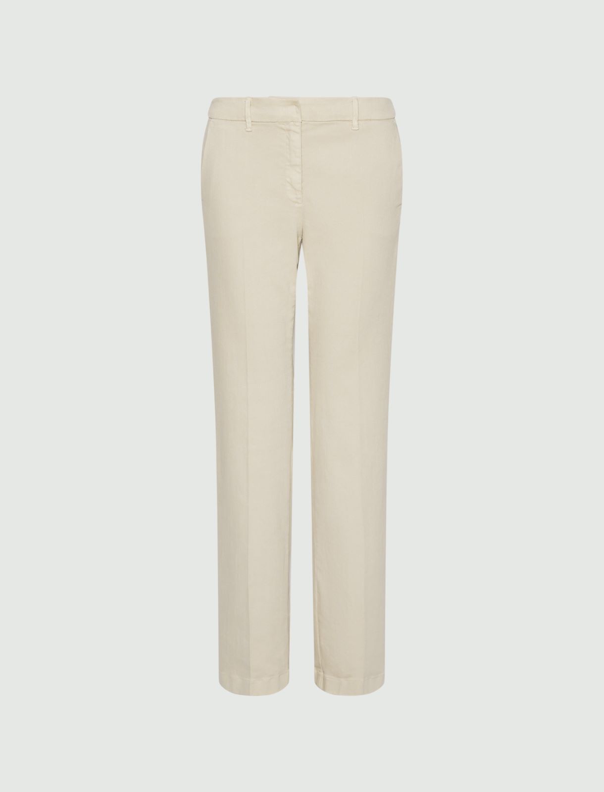 Wide-leg trousers - CREAM - Marella