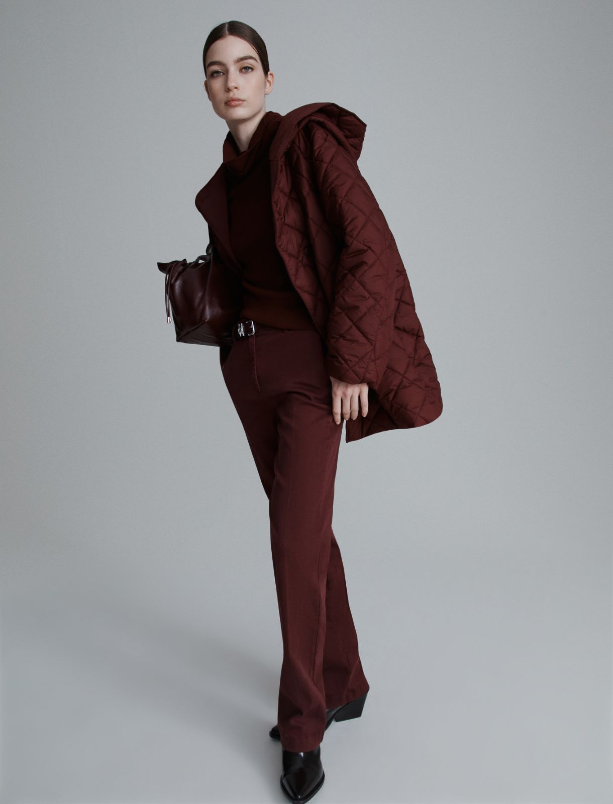 Wide-leg trousers - BORDEAUX - Marella - 2
