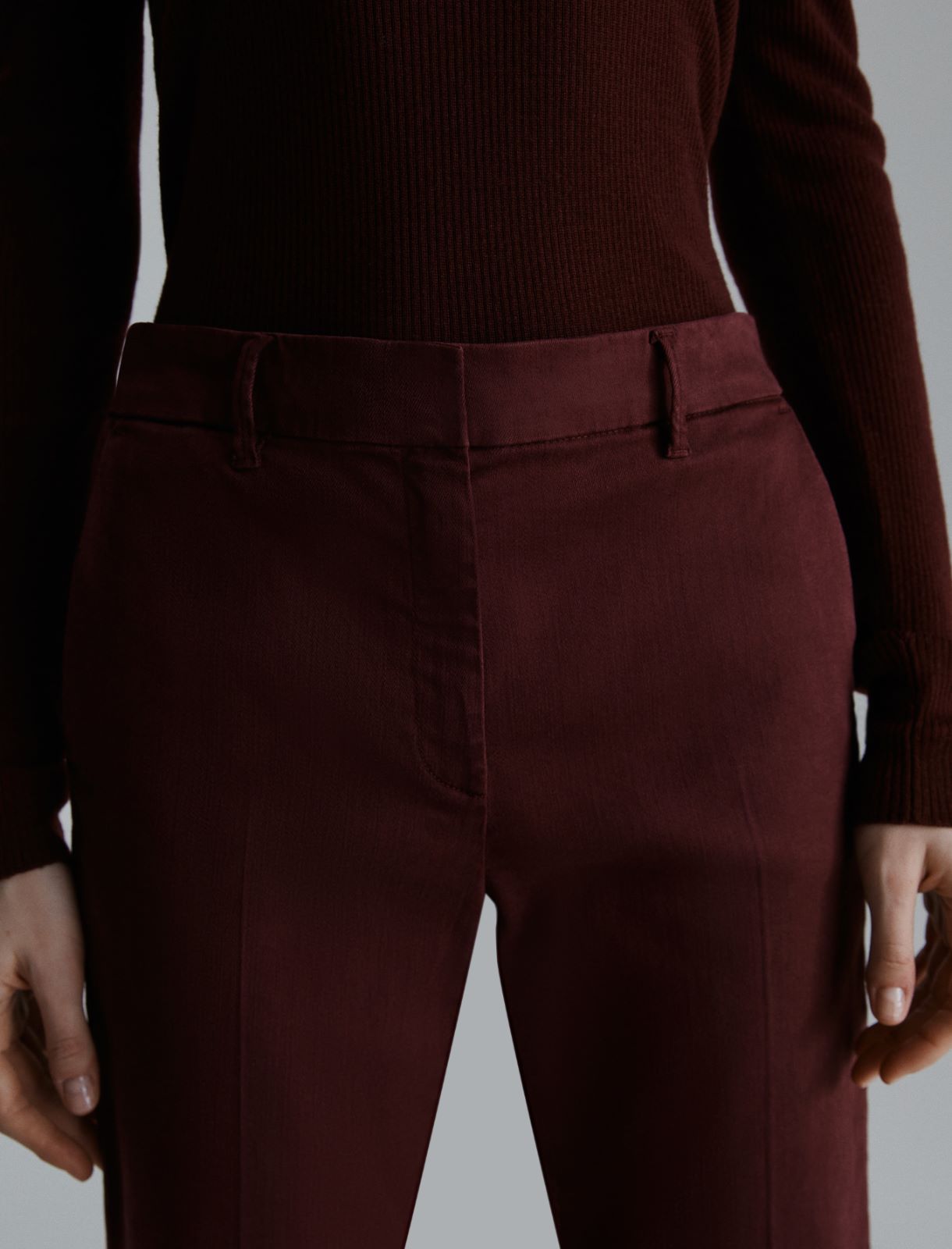 Wide-leg trousers - BORDEAUX - Marella - 5