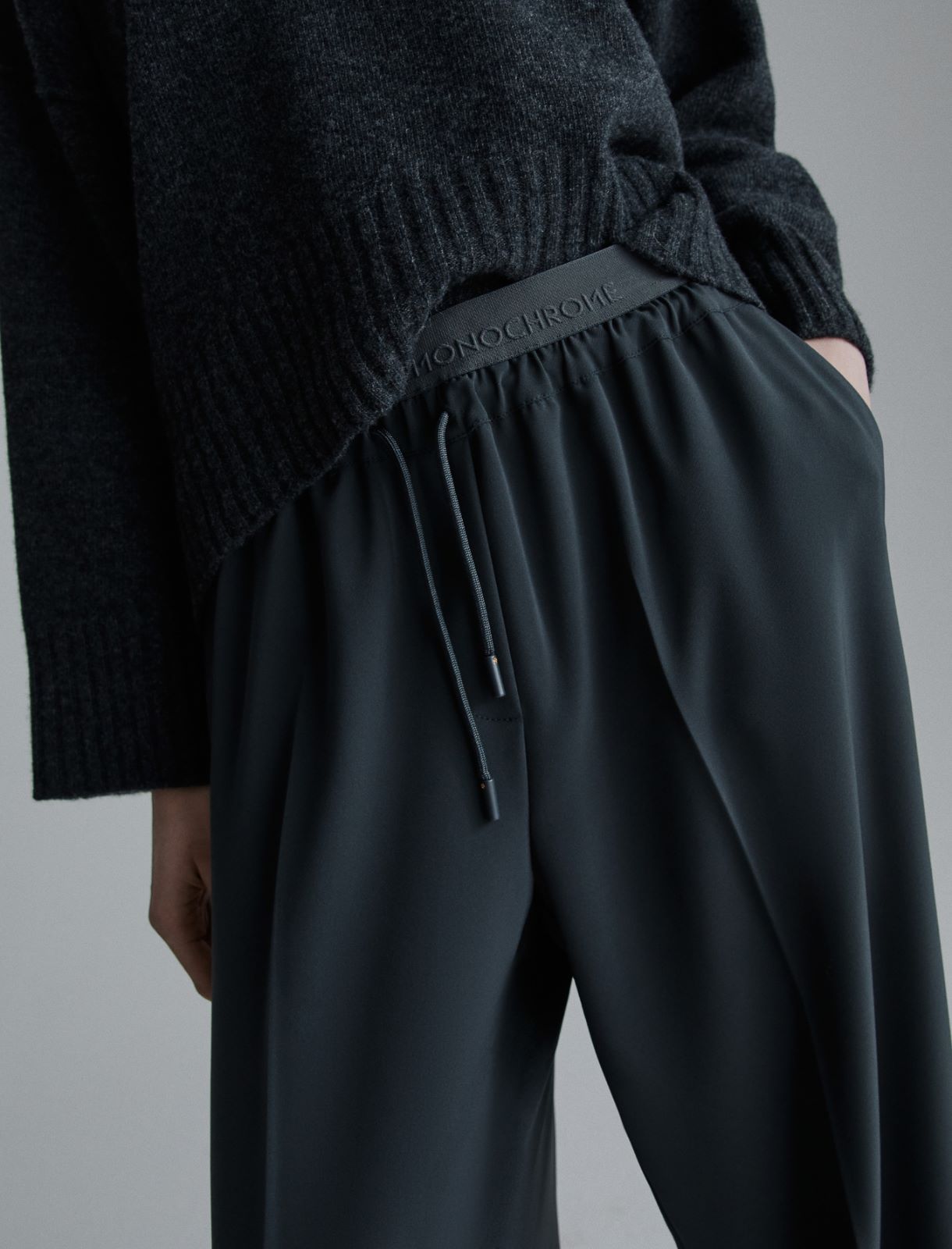Hose mit Tunnelzug - ANTHRAZIT - Marella - 5