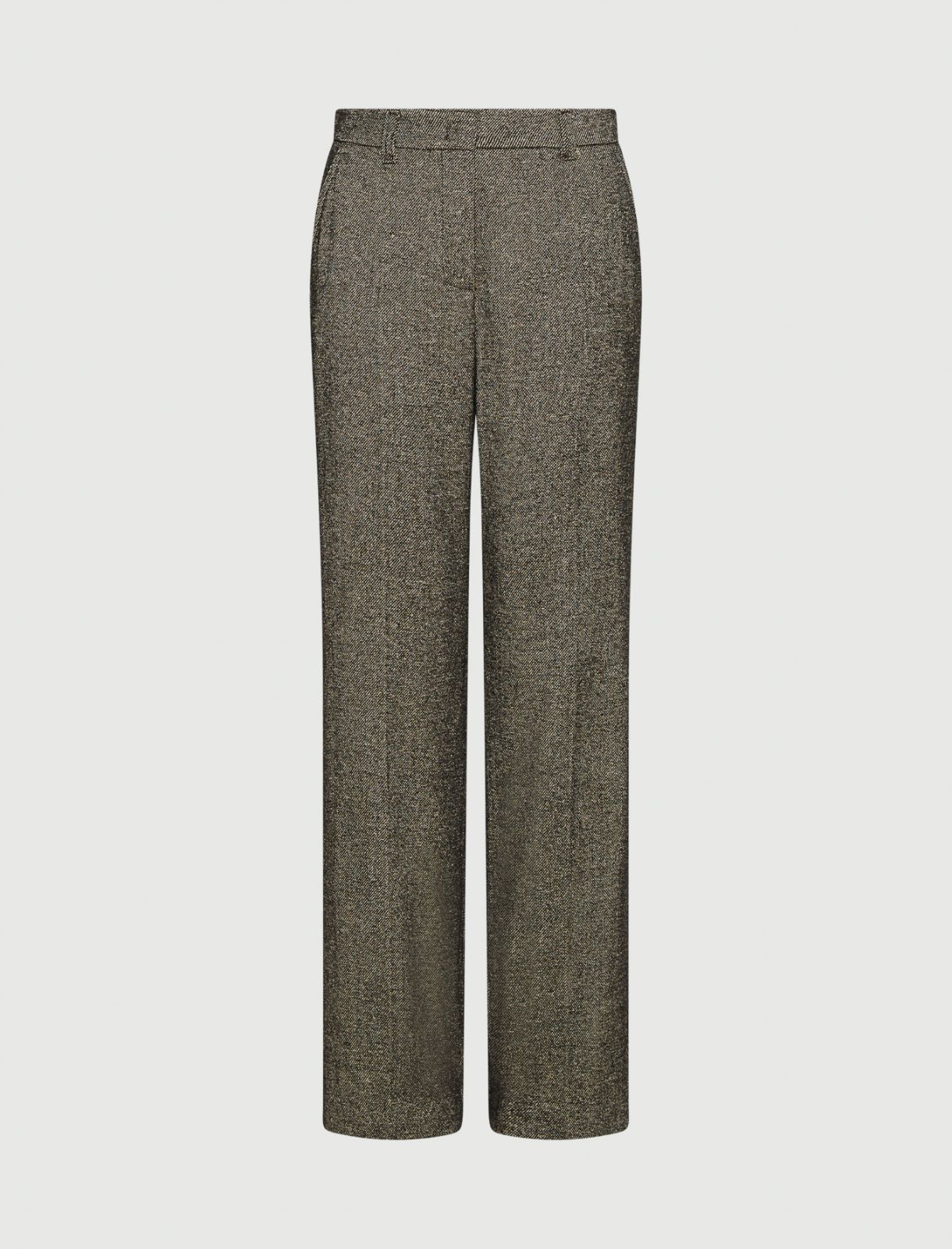 Tweed trousers - BROWN - Marella