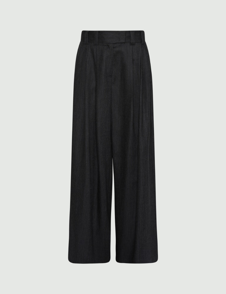 Wool palazzo trousers - Marella