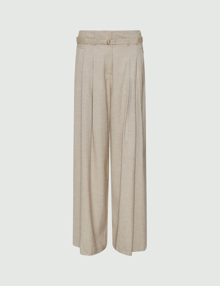 Stretch palazzo trousers - Marella