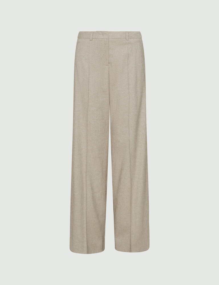 Sable straight-leg trousers - Marella