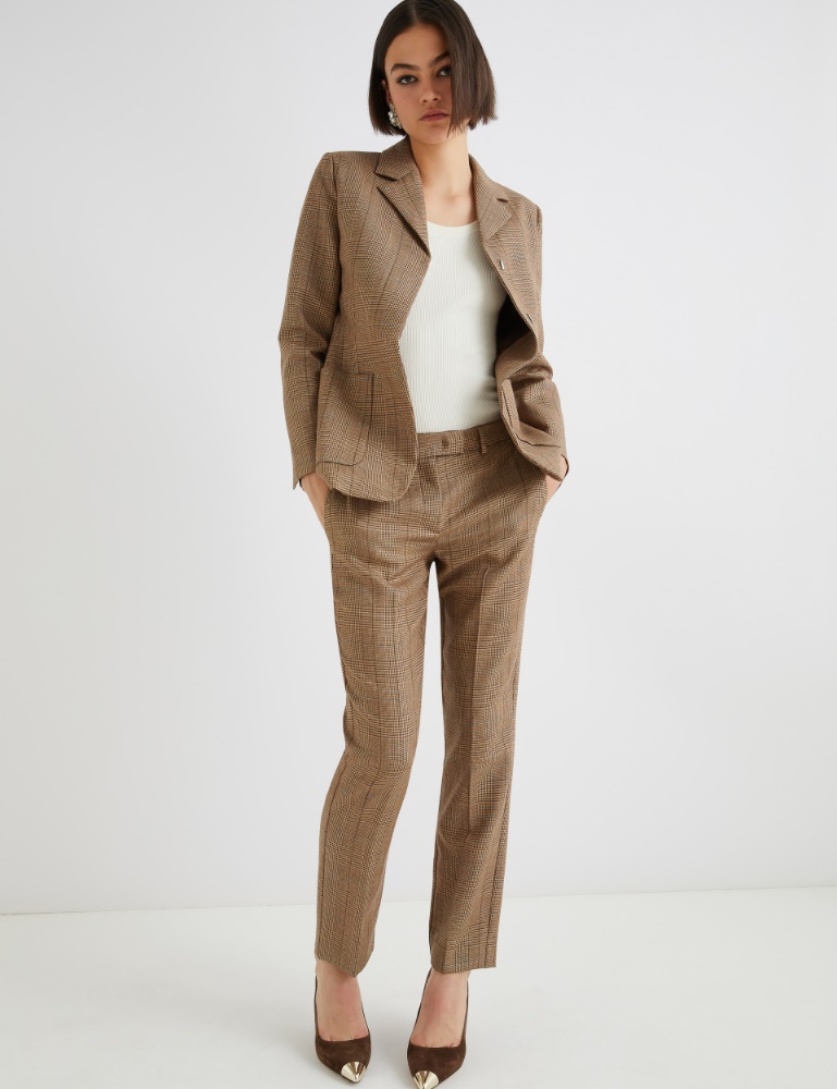 Slim-fit lightweight wool trousers - Marella