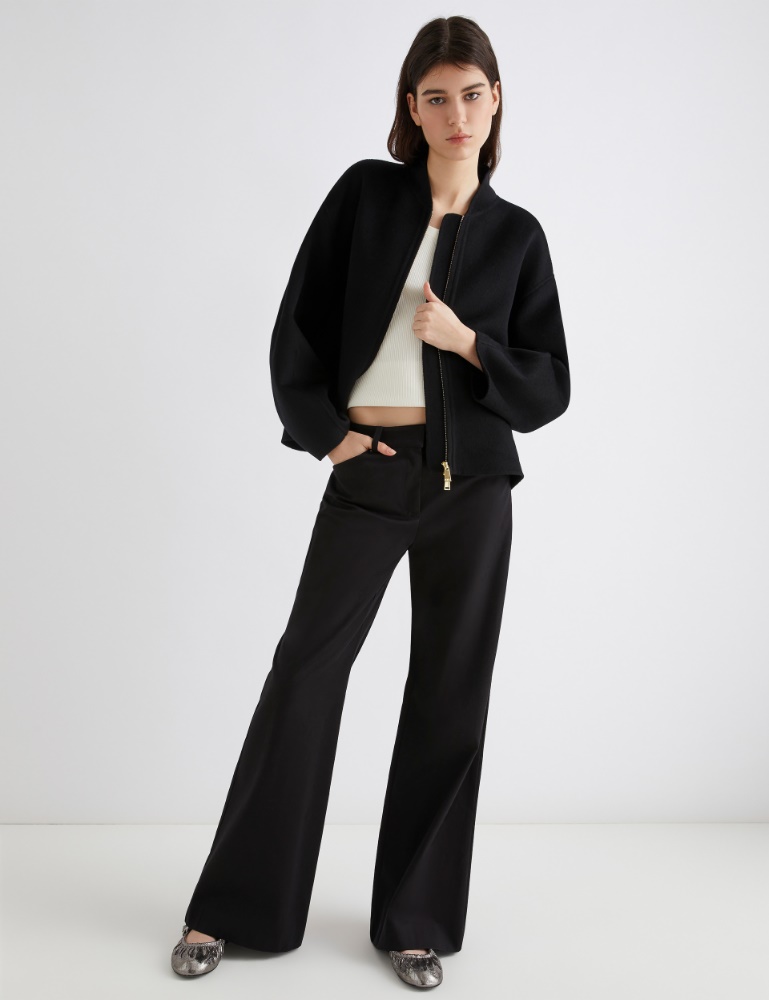 Twill wide-leg trousers - Marella