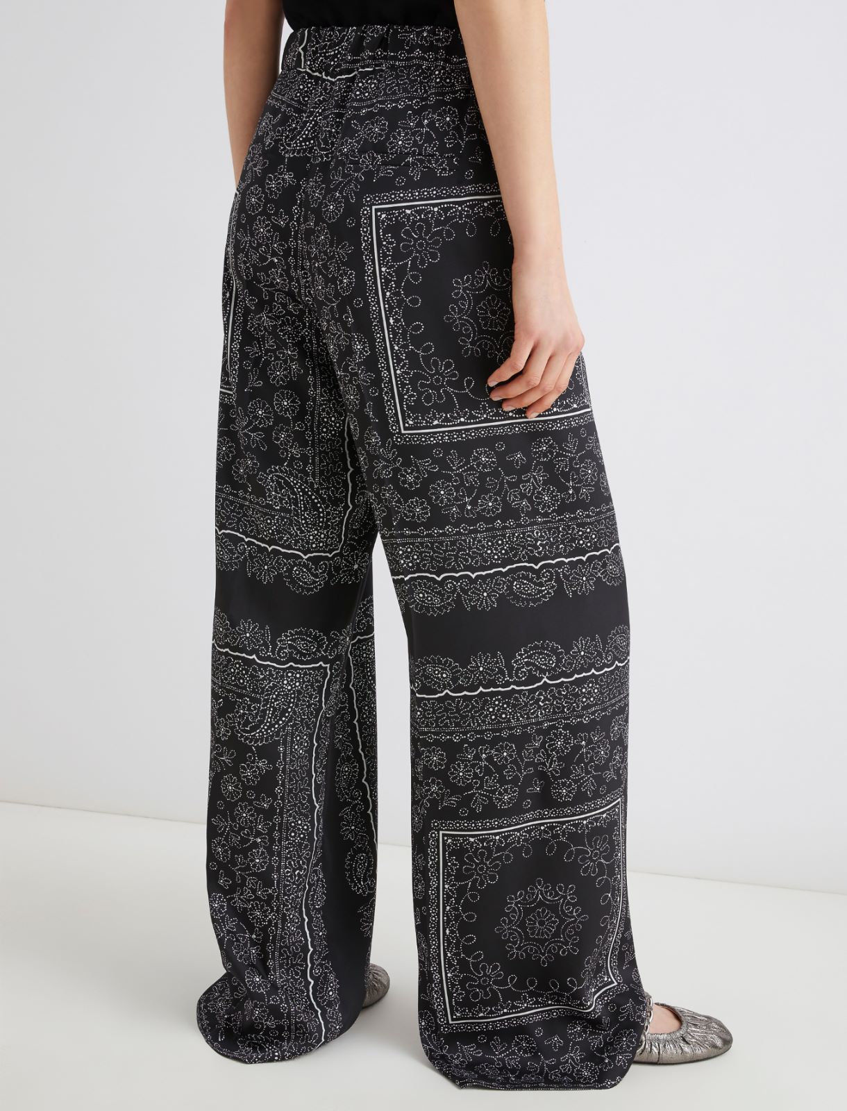 Pleated trousers - BLACK - Marella - 3